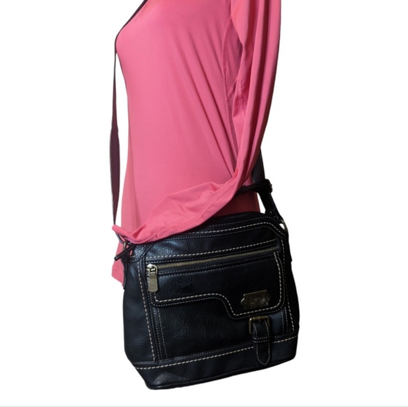 B.O.C. Born Concept Crossbody Shoulder Bag Purse with multiple packets - Picture 3 of 8